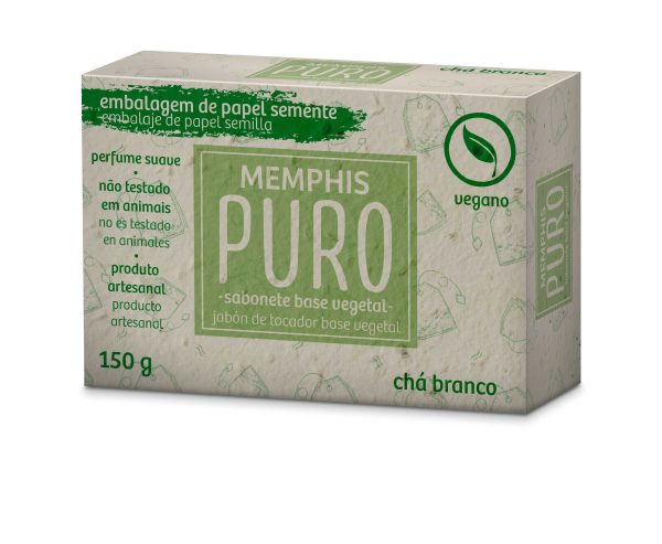 Memphis Puro Vegano Té Blanco